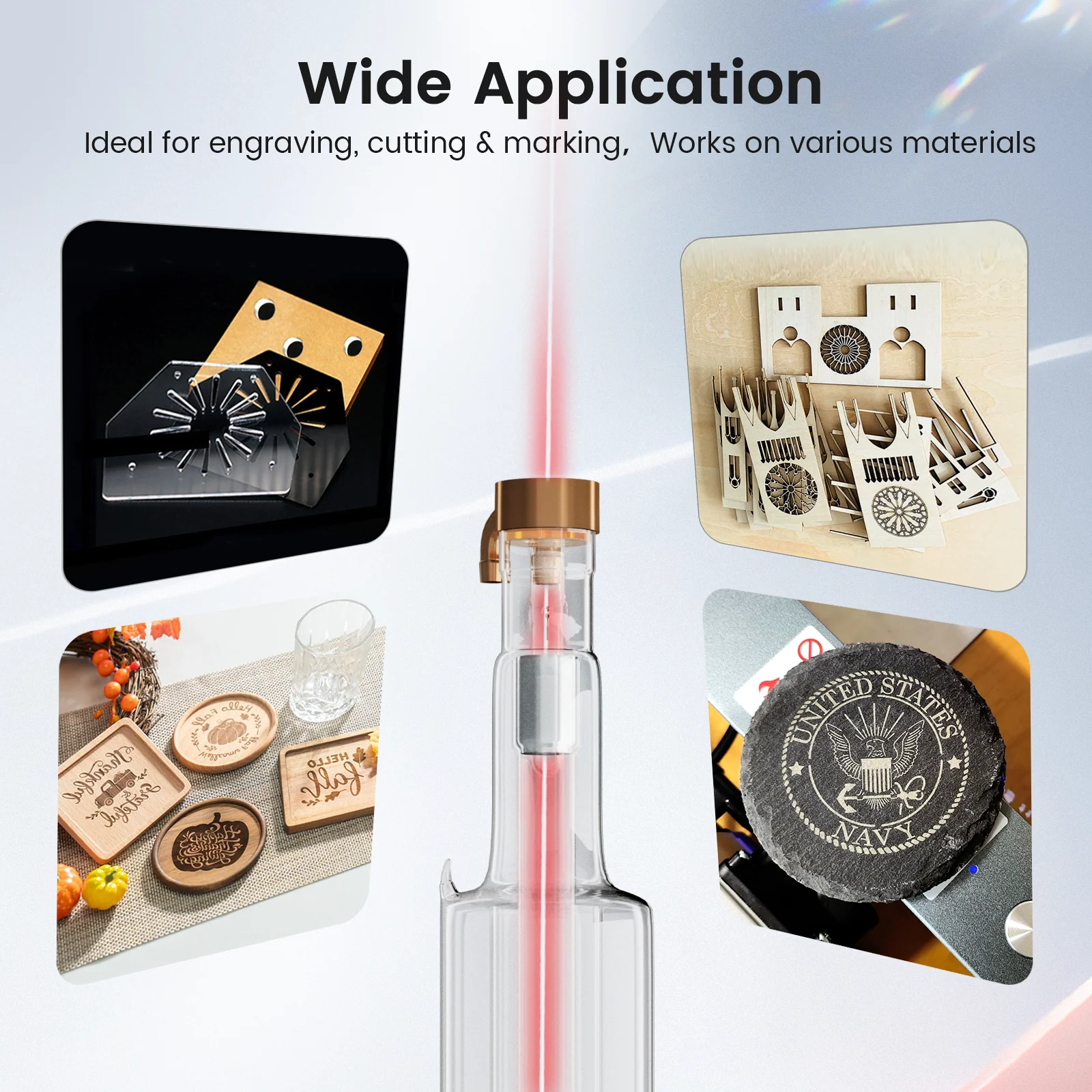 Monport 150W CO2 Laser Tube for Laser Engraver - Image 7