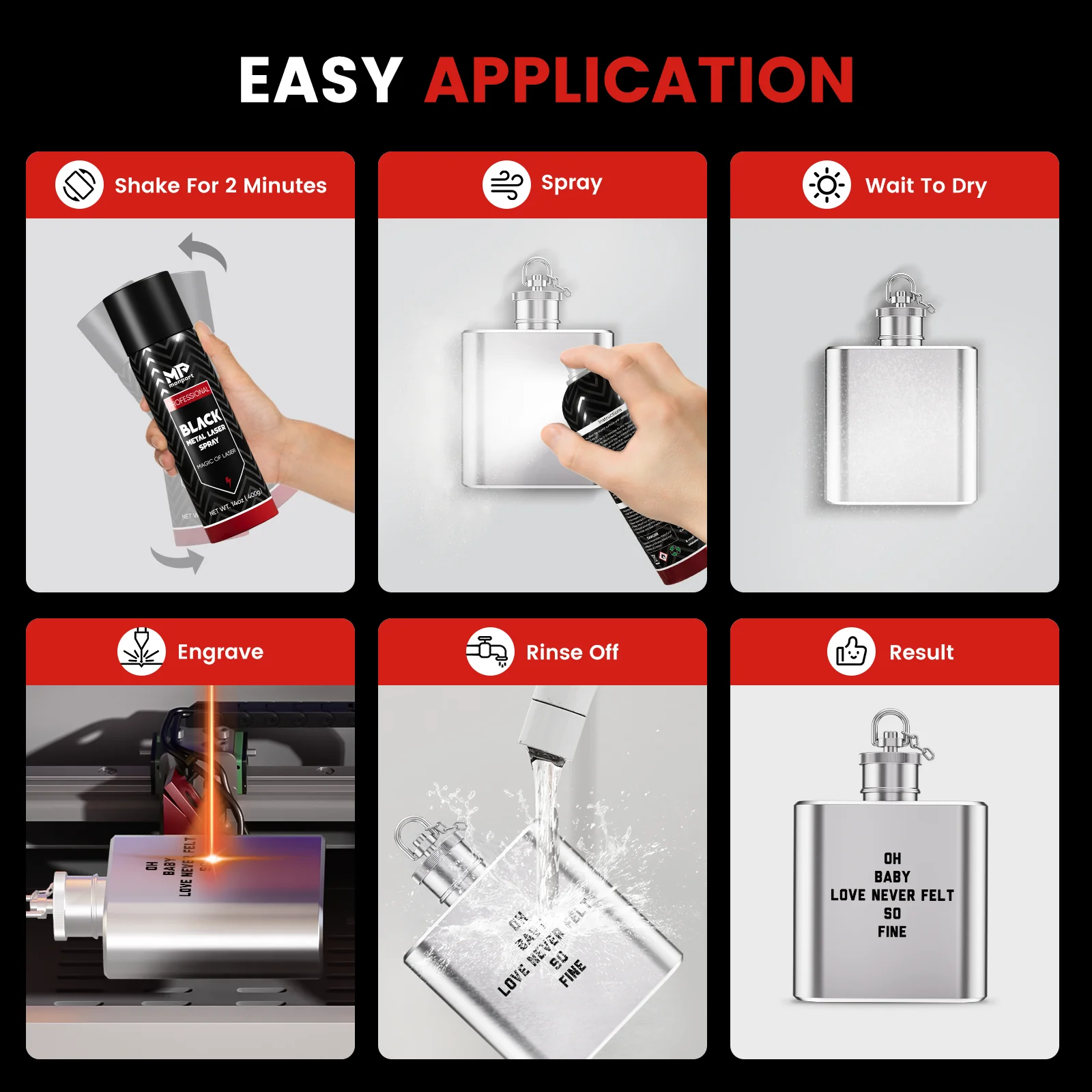 Black Laser Marking Spray (shipping fee required) - Image 10