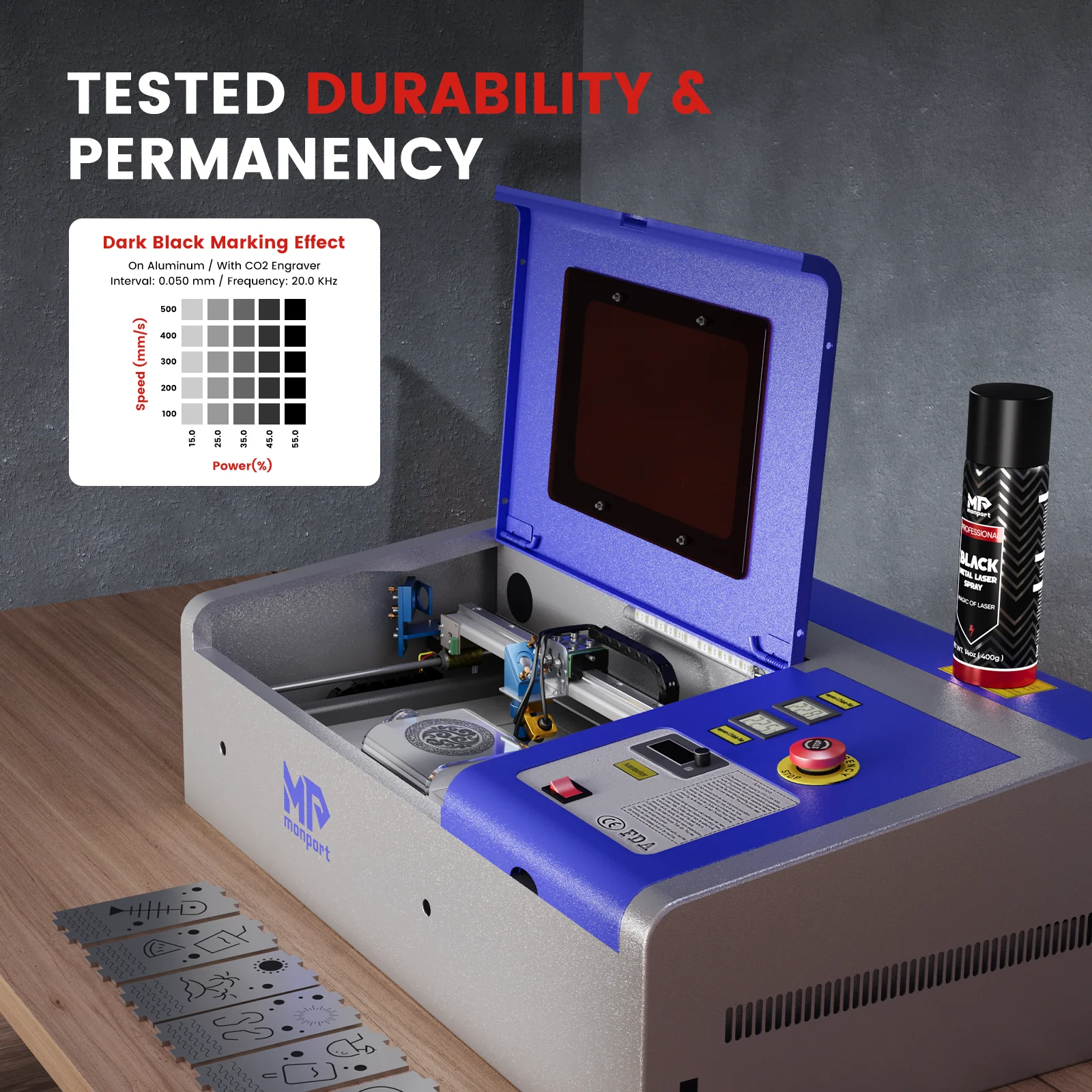 Black Laser Marking Spray (shipping fee required) - Image 8