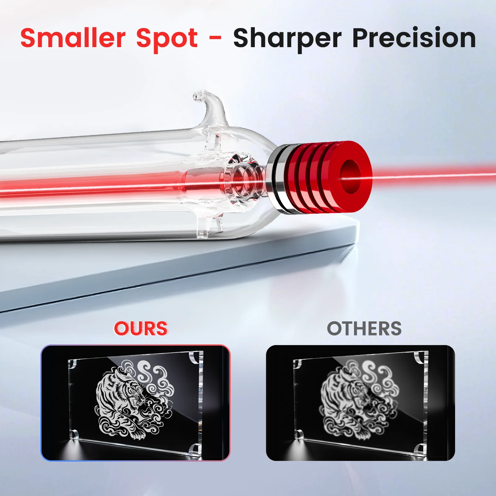 Monport 130W CO2 Laser Tube for Laser Engraver - Image 8