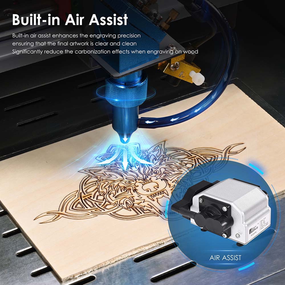 Bundle Sale | Monport 40W CO2 Laser Engraver All-in One Bundle - Image 4