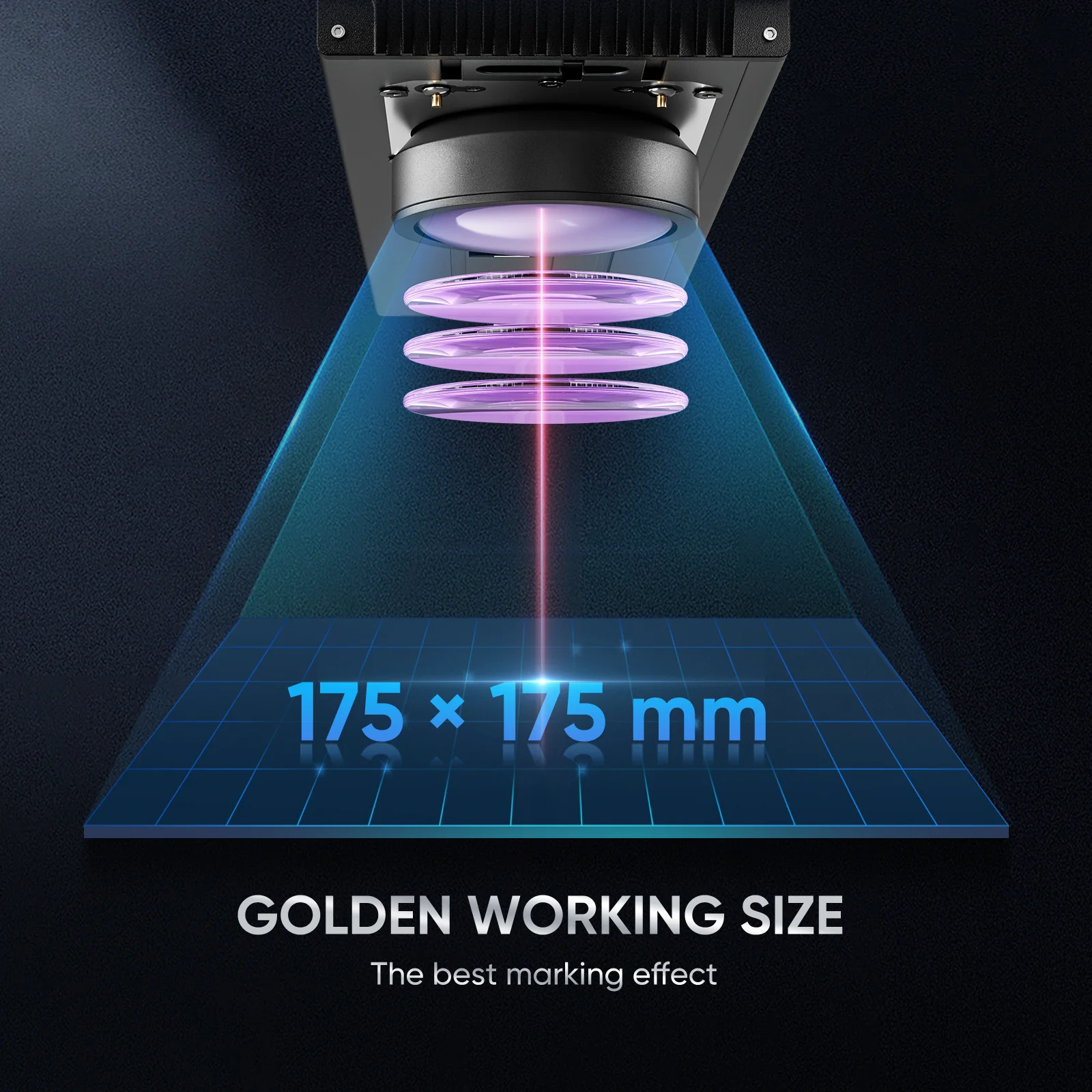 Monport GA 60W MOPA Fiber Laser Integrated Engraver & Marking Machine with AutoFocus - Image 11