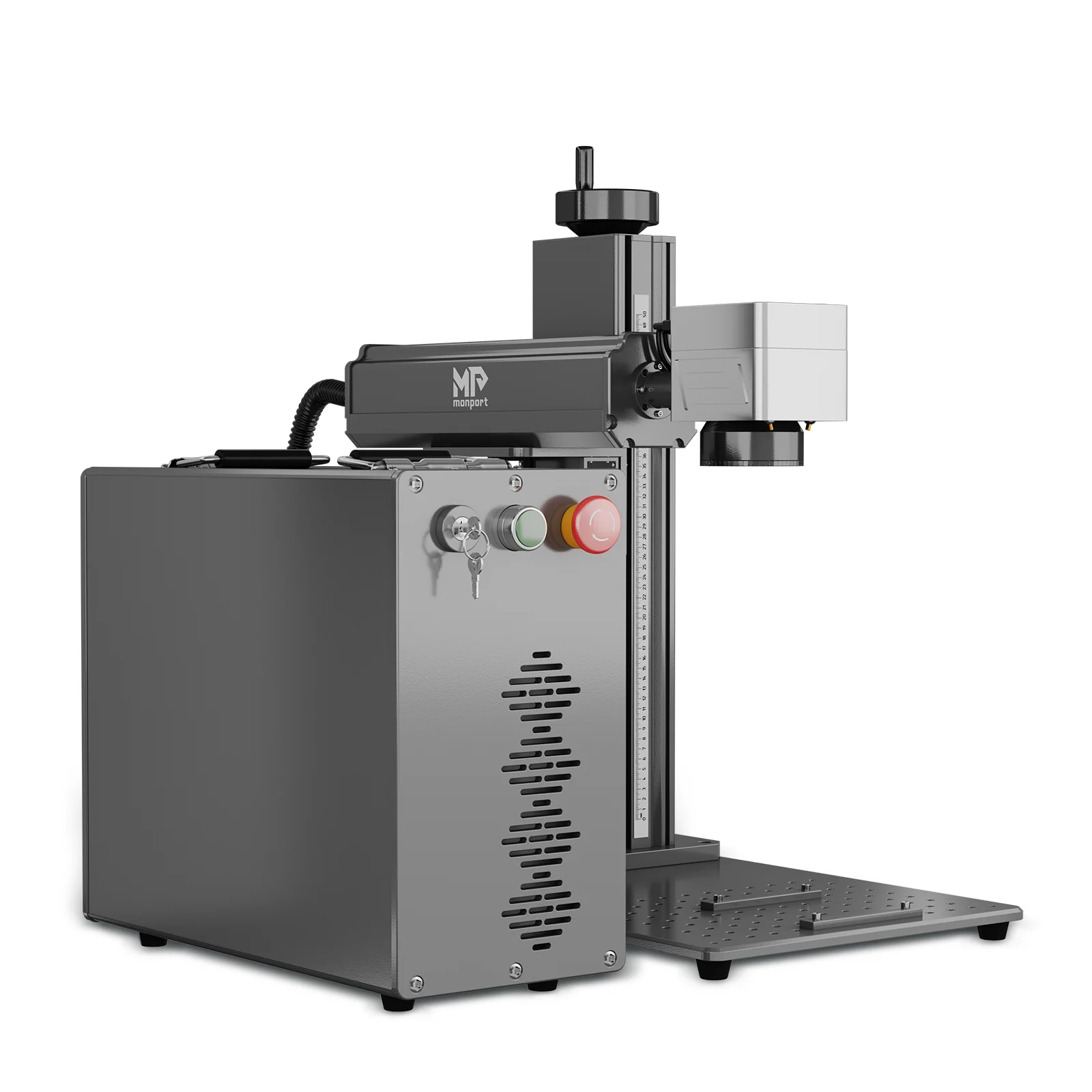 Monport GPro 60W Split MOPA Fiber Laser Engraver & Marking Machine With Manual Focus - Image 15