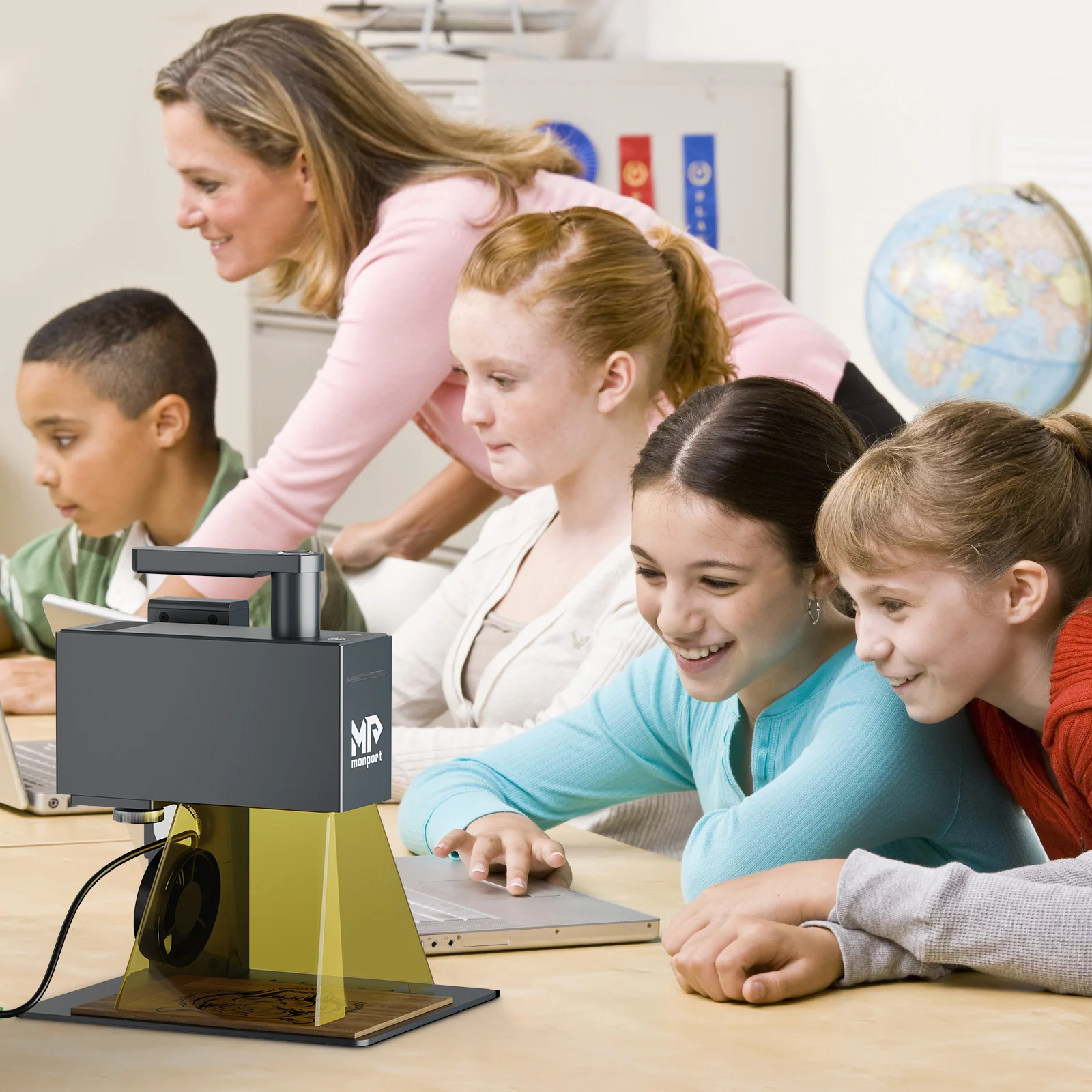 Monport 6W Handheld Diode Laser Engraver - Portable Laser Engraver - Image 13
