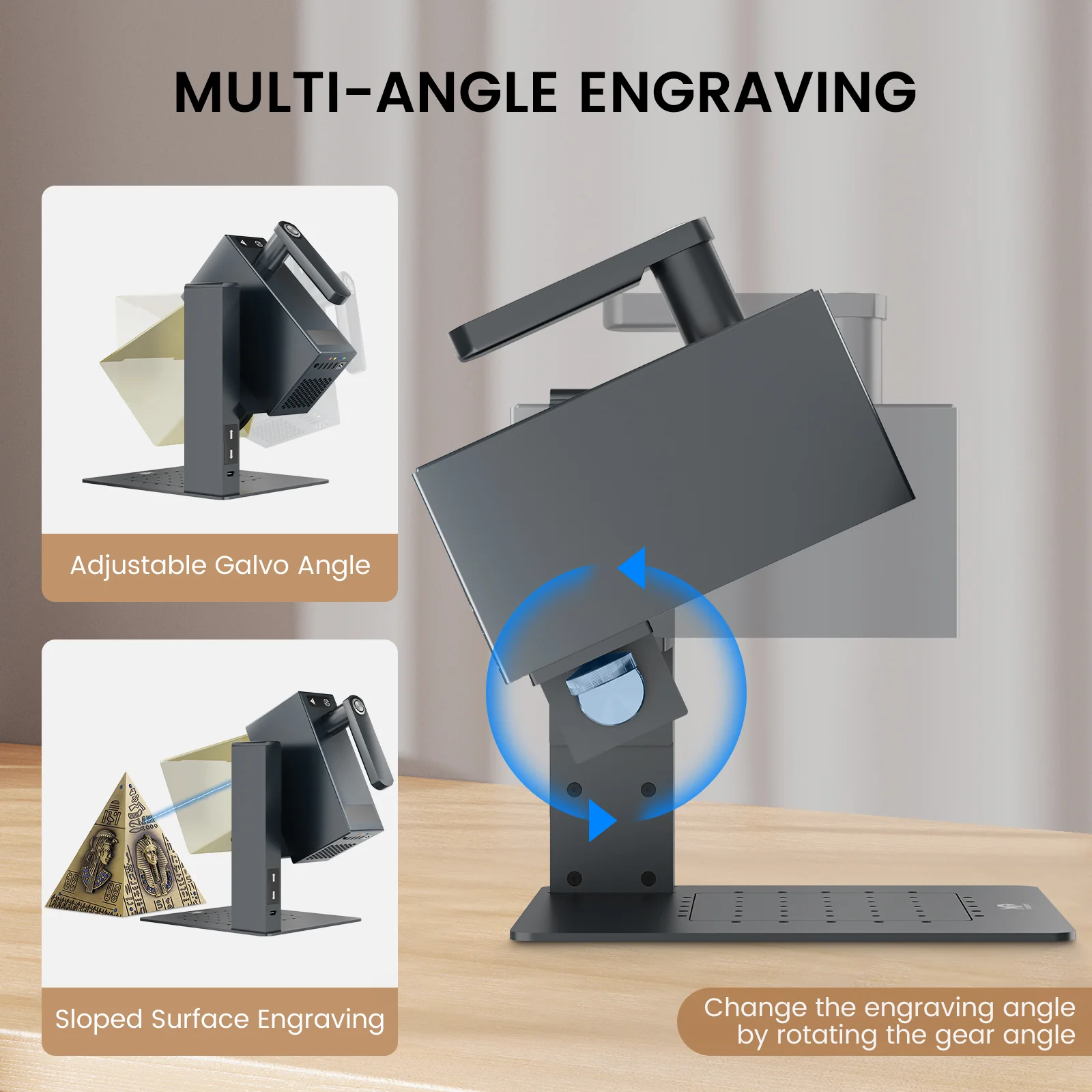 Monport 6W Handheld Diode Laser Engraver - Portable Laser Engraver - Image 7