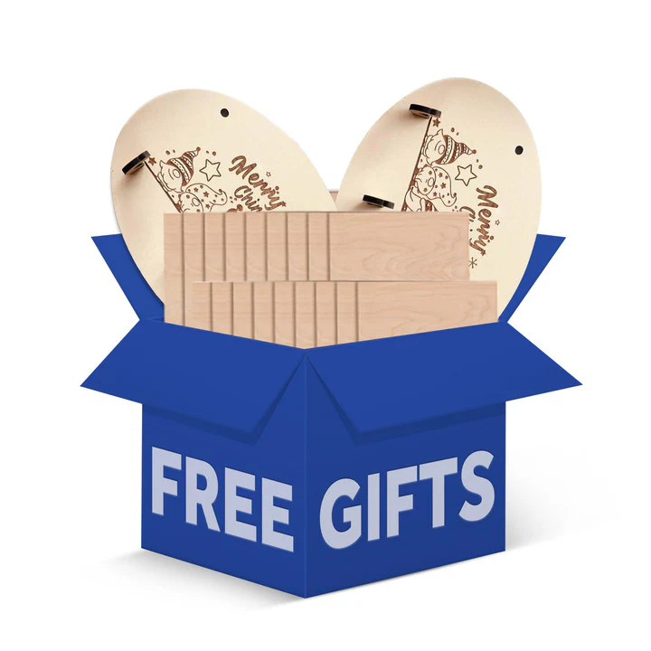 Gift: Free SVG Files for Fiber Machine Purchasers, Valued at $299.99