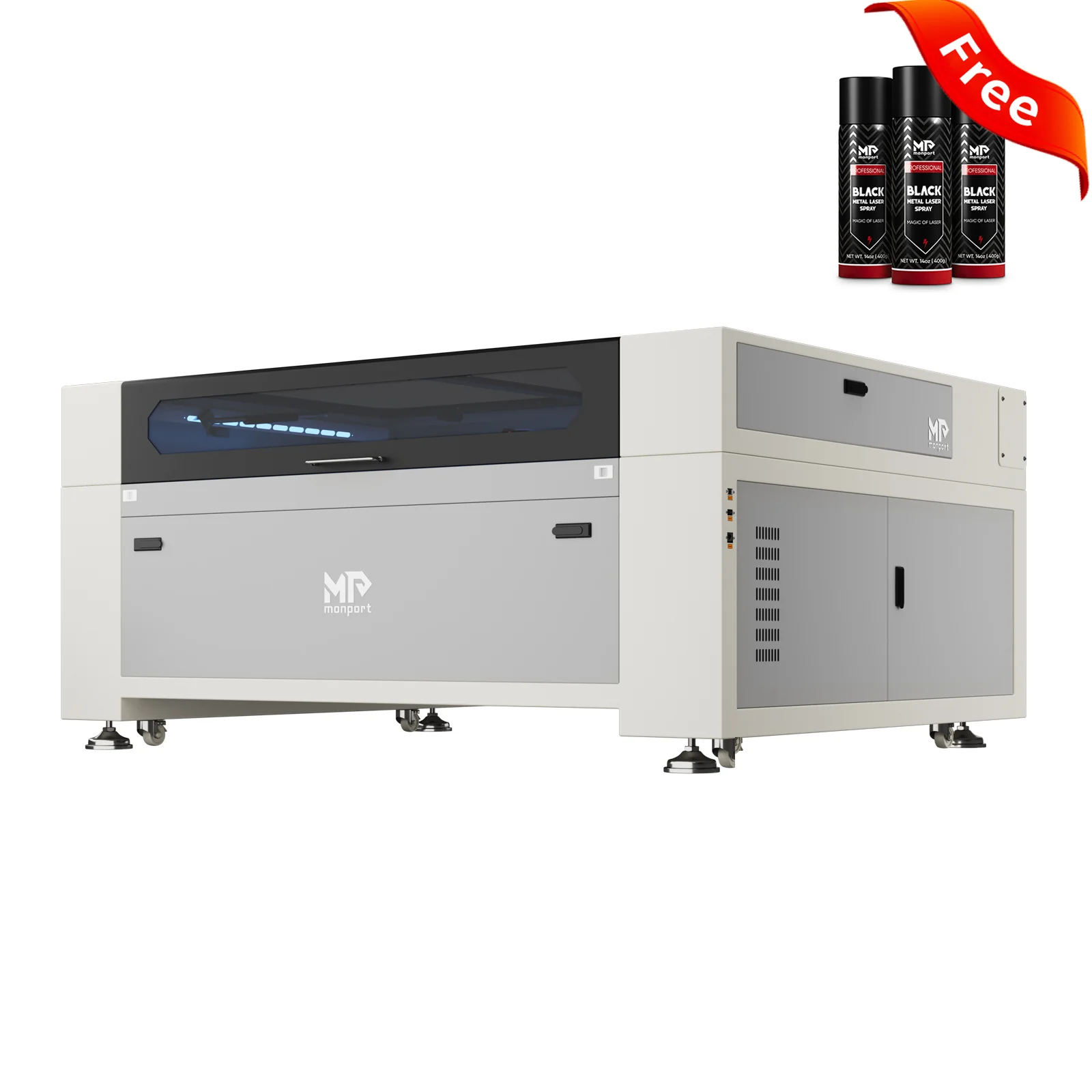 Monport Effi16S Upgraded 150W CO2 Laser Engraver & Cutter with Autofocus and Built-in Water Chiller - Image 14