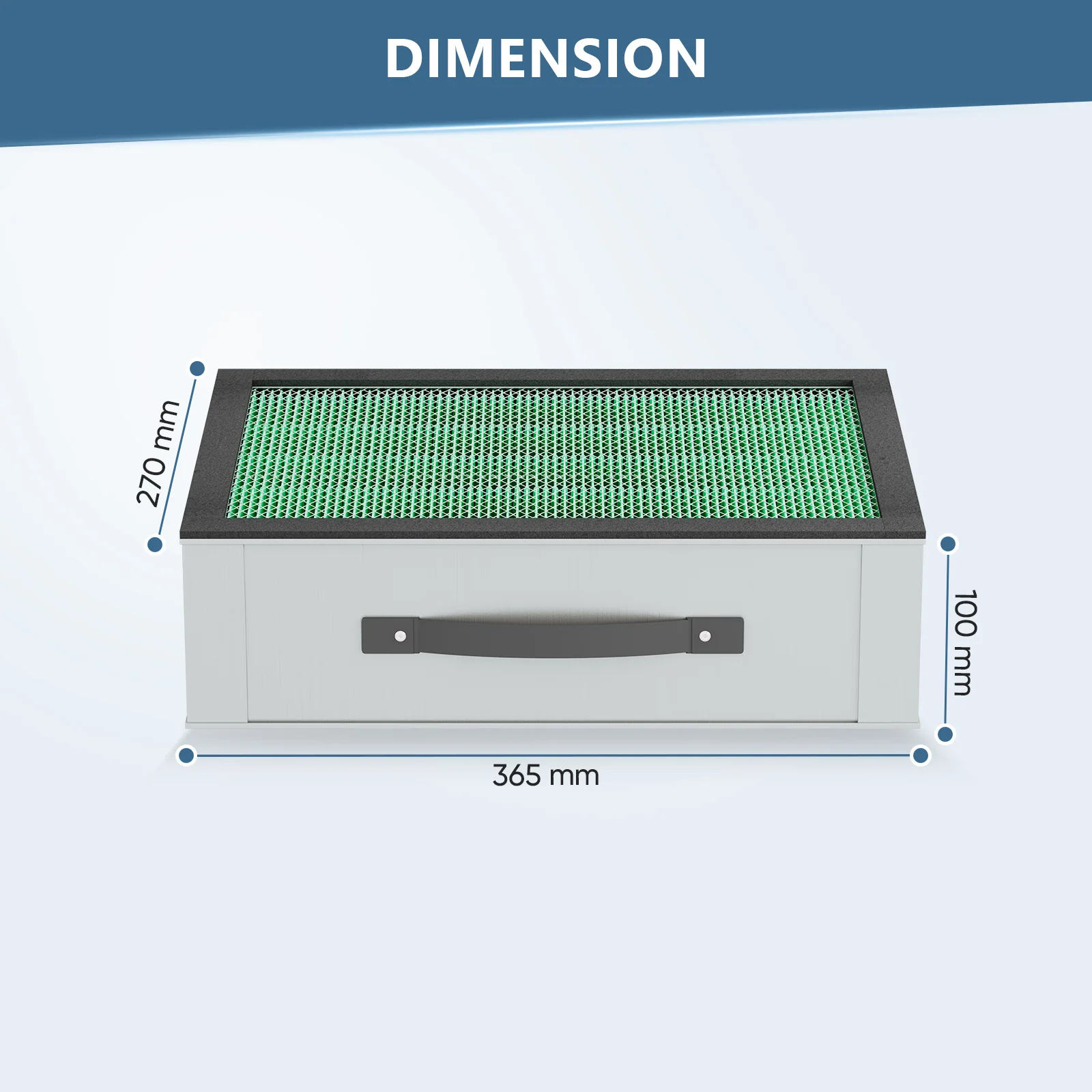 Monport High-Efficiency Filter Element for 350W Smoke Purifier - Image 2