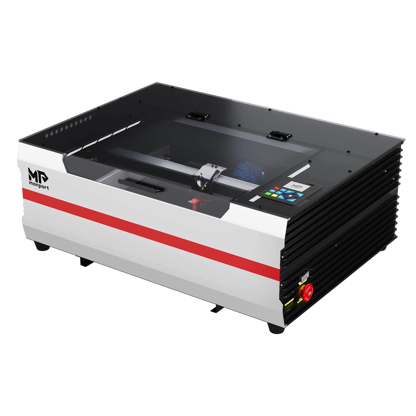 Monport Reno45 Pro 45W Desktop CO2 Laser Engraver & Cutter (16" X 12") with Magnetic Assisted Focus