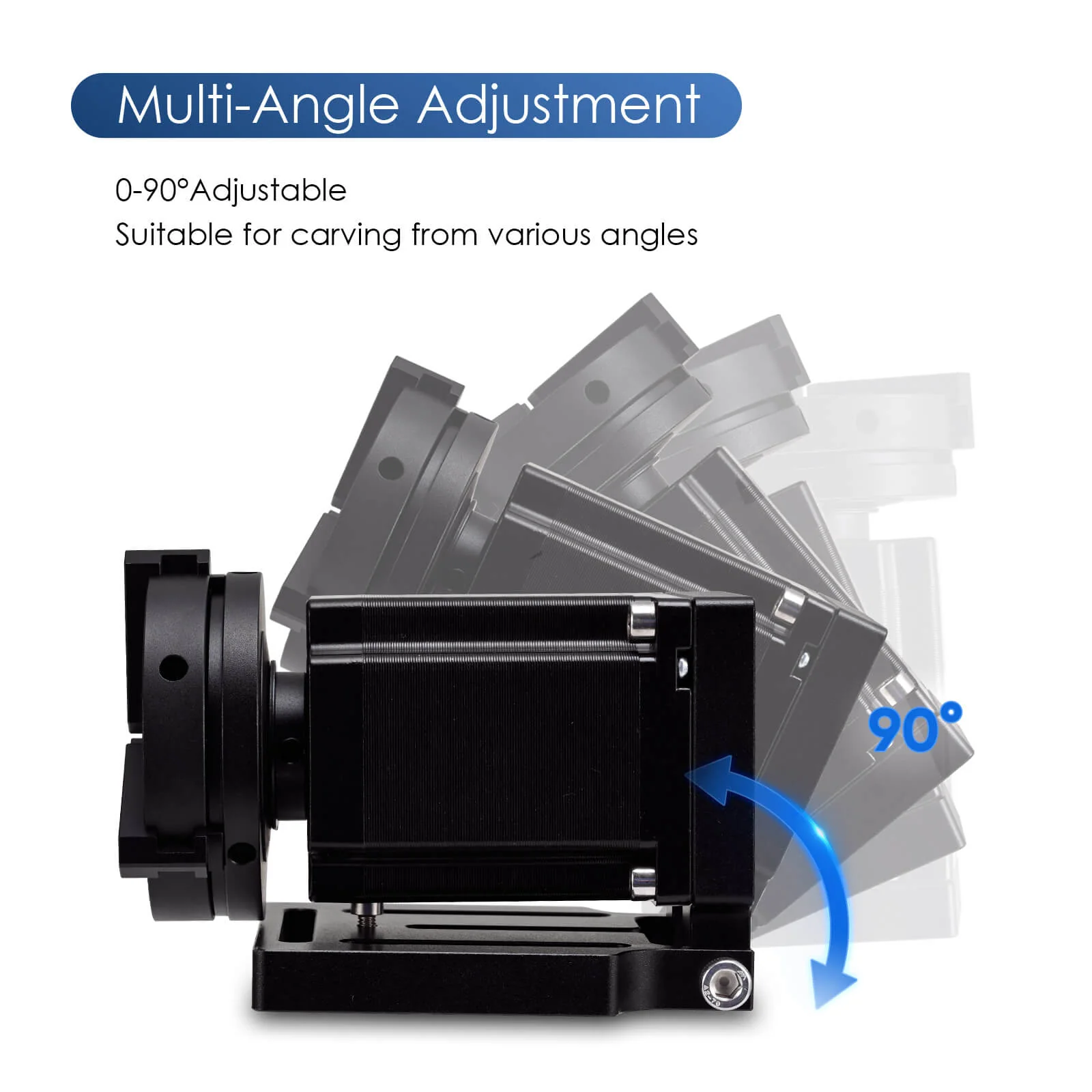 Monport Rotary Axis Chuck Attachment for Laser Engraving Machine(for fiber machines only) - Image 3