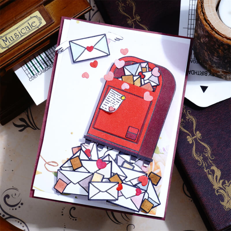 Valentine's Day-The Mailbox Laser Cutting File - Image 2